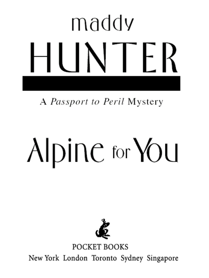 Alpine for You A Passport to Peril Mystery